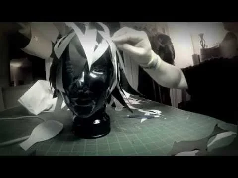 Cut Paper Headdress BTS Timelapse (Copy)