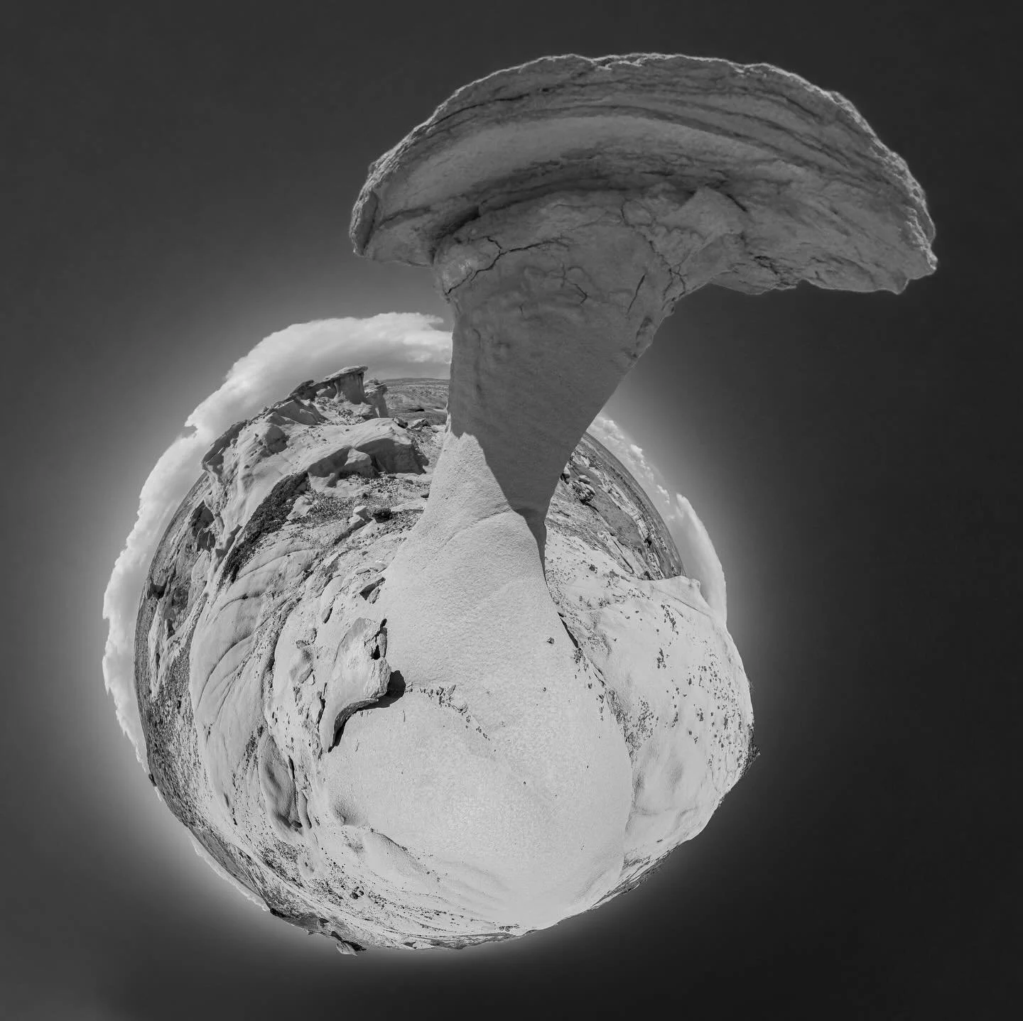 Earth on mushrooms 
.
.
.
#tinyplanet