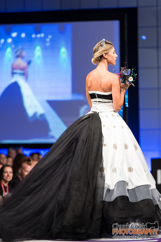  "Dalek" Wedding Dress, created for the Her Universe Fashion Show, San Diego Comic-Con 2014. Inspired by the TV show "Doctor Who". (Honorable Mention winner) 