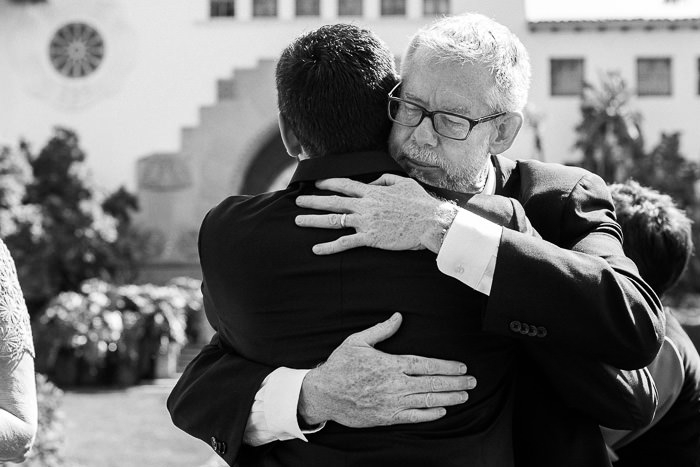 Santa Barbara Courthouse Sunken Gardens wedding