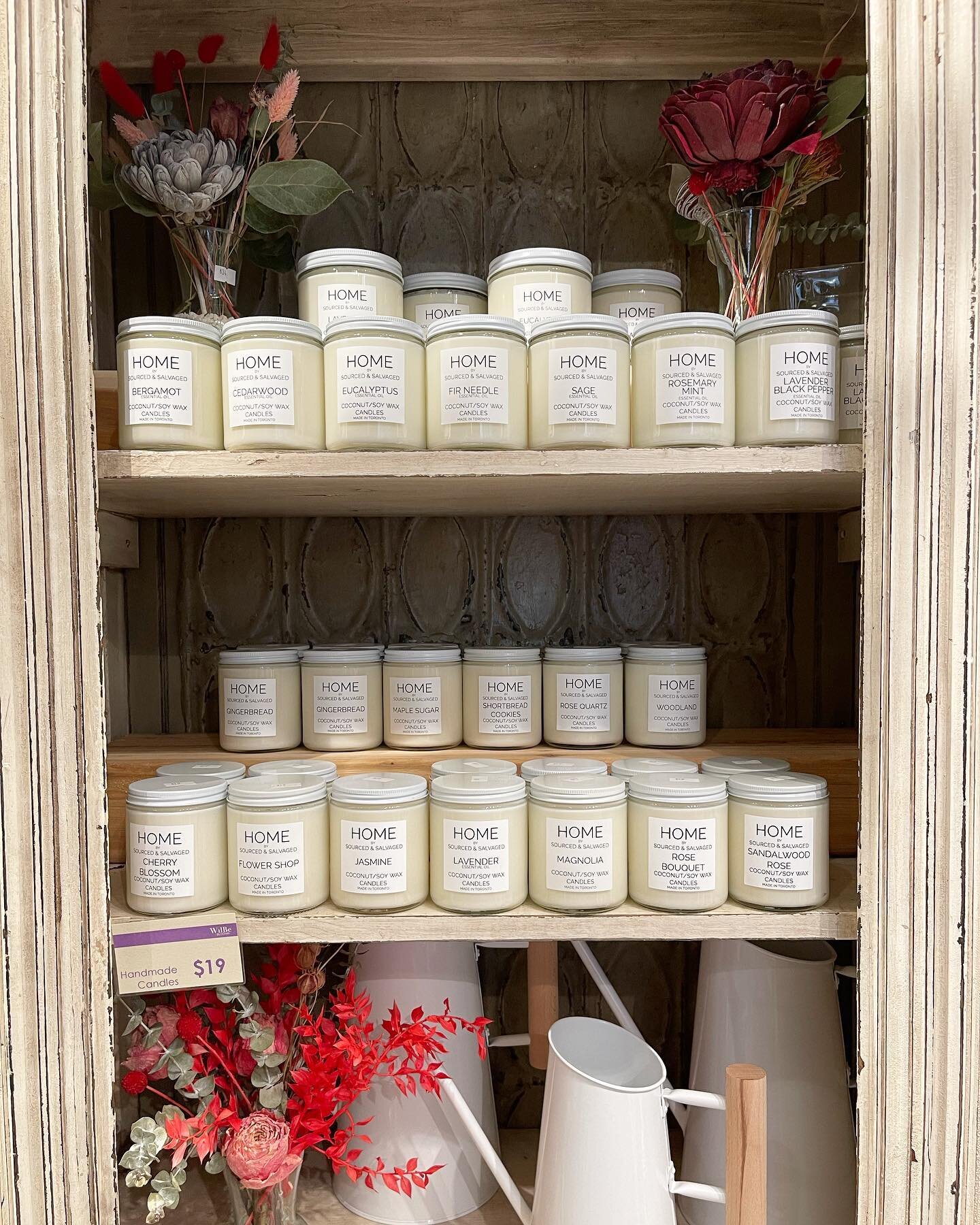 @wilbebloomin fully stocked for all your candle needs this weekend.