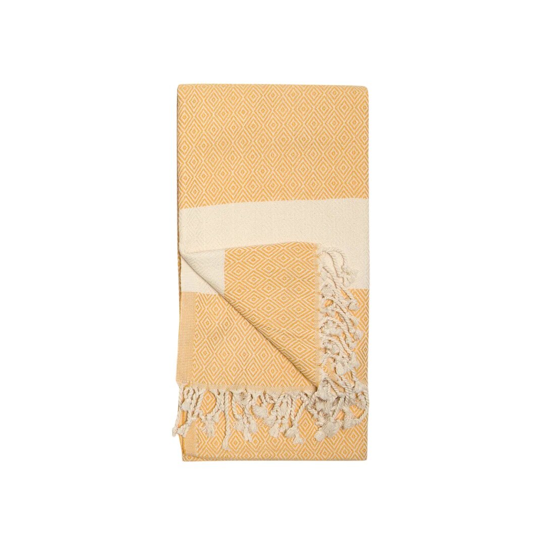 Turkish Towel - Diamond - Gold