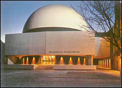 THe McLaughlin Planetarium was open between 1968 and 1995.