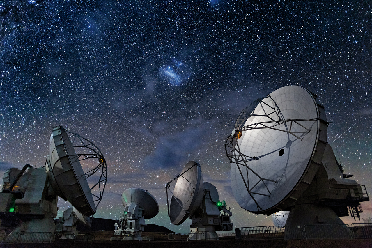 Atacama Sub-millimetre array courtesy National Geographic