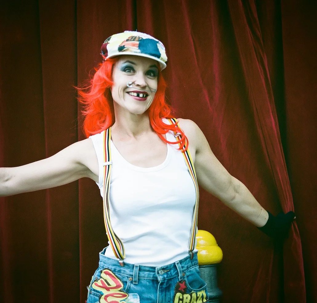 "Circus Lady" Kodak Portra 400