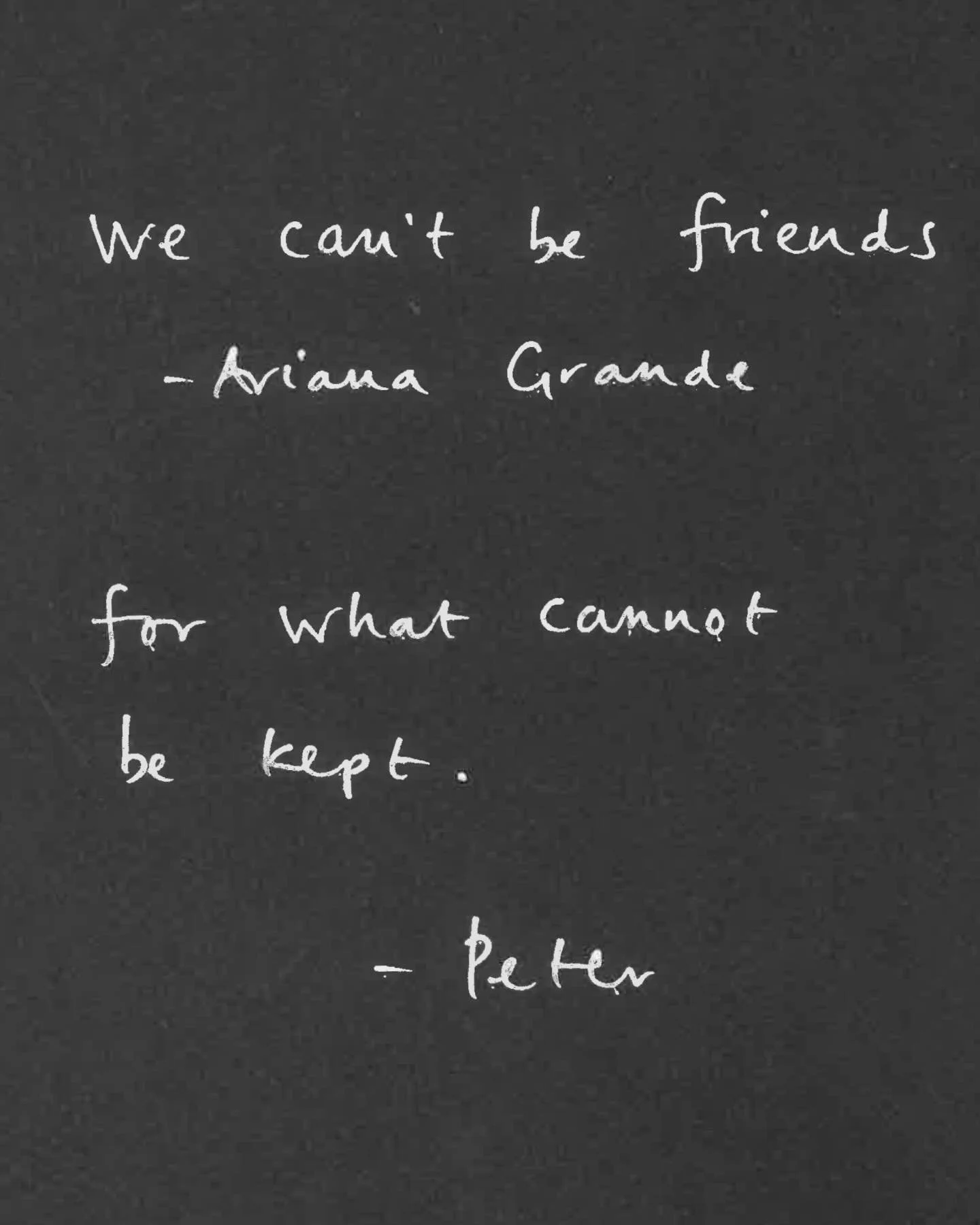 Ariana but as a waltz?