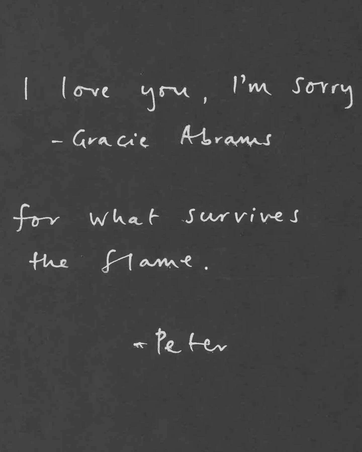 I love this song (not sorry)