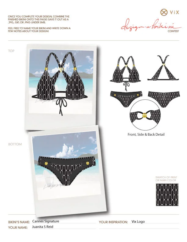  FINALIST- Top 5: Vix Swimwear's 'Design A Bikini' Contest 