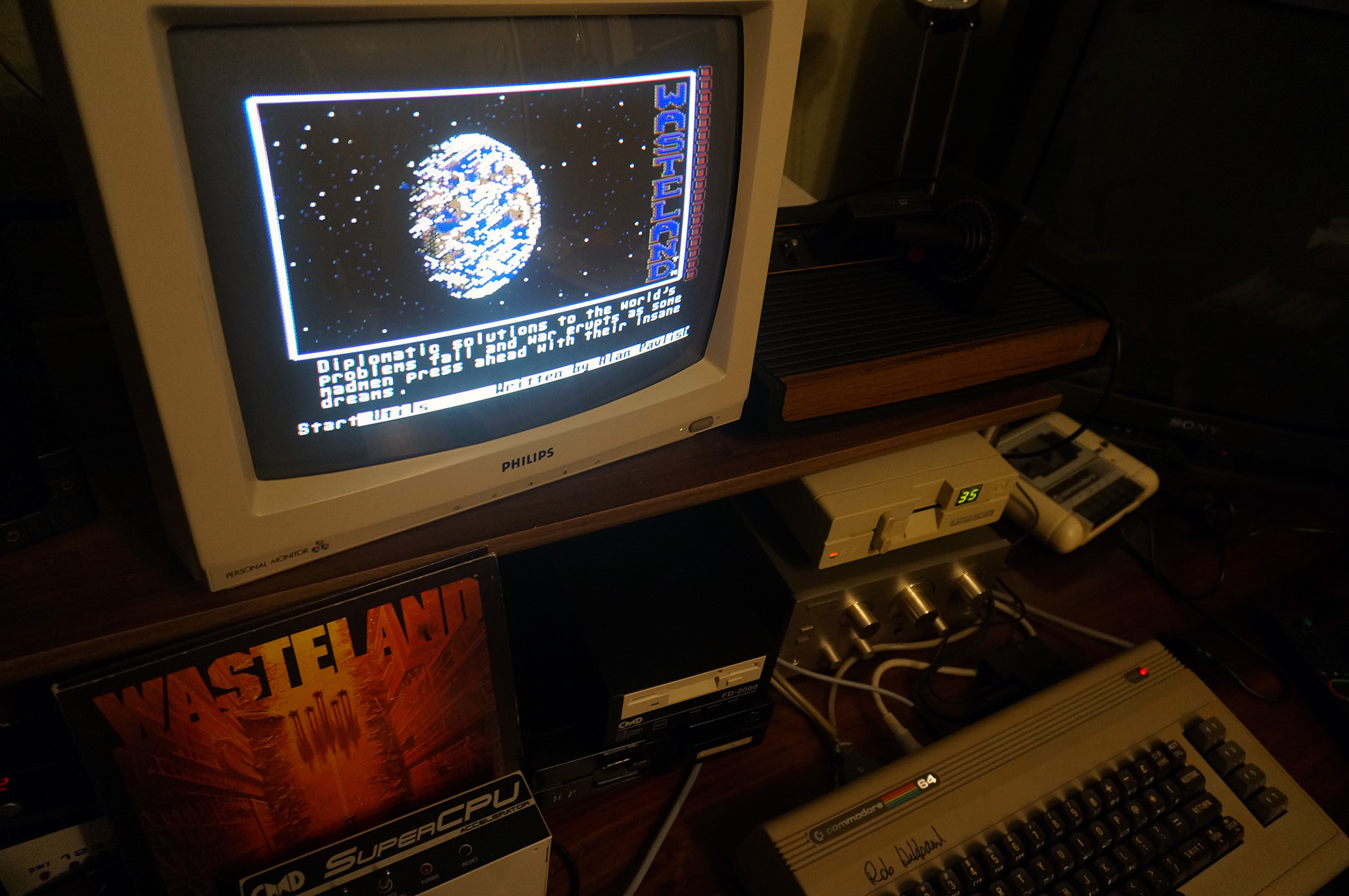 How Wasteland was played in 1988.