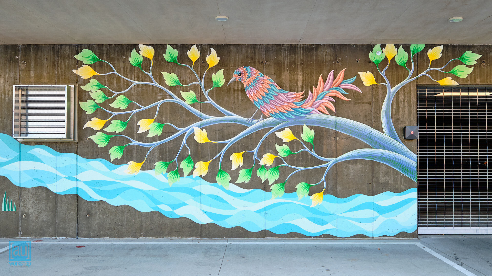 Completed Mural - Detail
