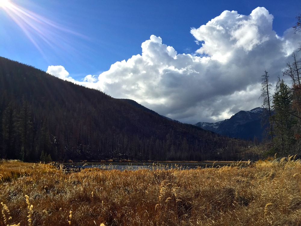 Stones Mountain above Cub Lake