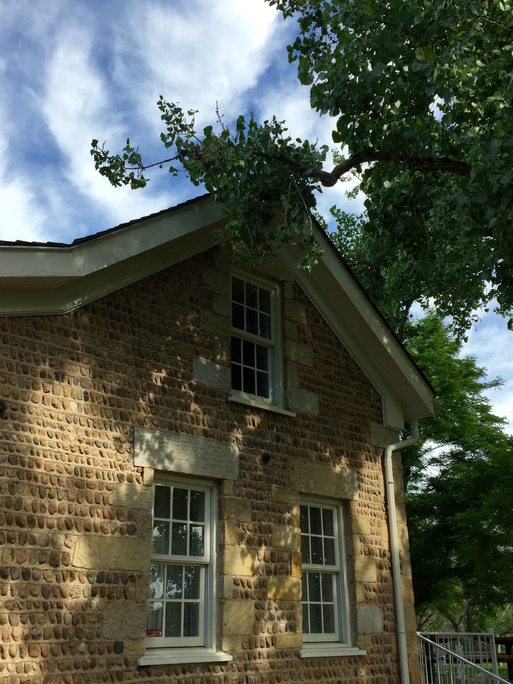  The Stone House on the National Register of Historic Places is not far off the trail atLakewood Park 