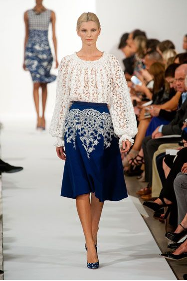 Oscar de la Renta, Spring 2014