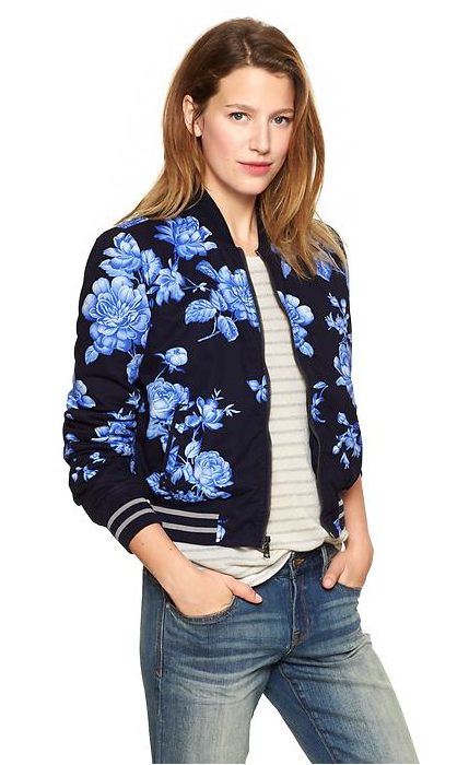 Gap Bomber Jacket available here