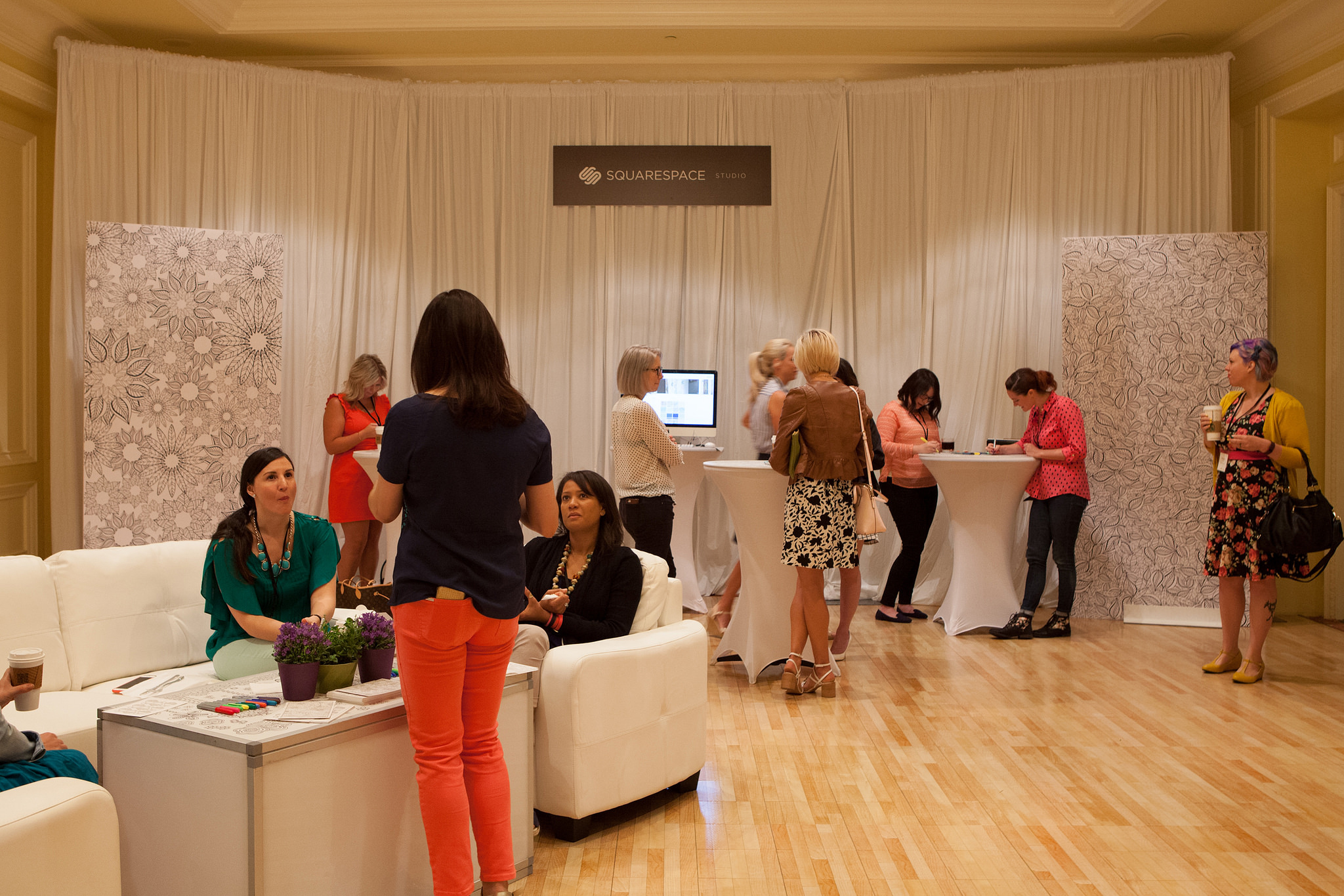 Alt Summer 2015 Squarespace Lounge featuring Artwork by Jenean Morrison. photo credit: Alt Summit