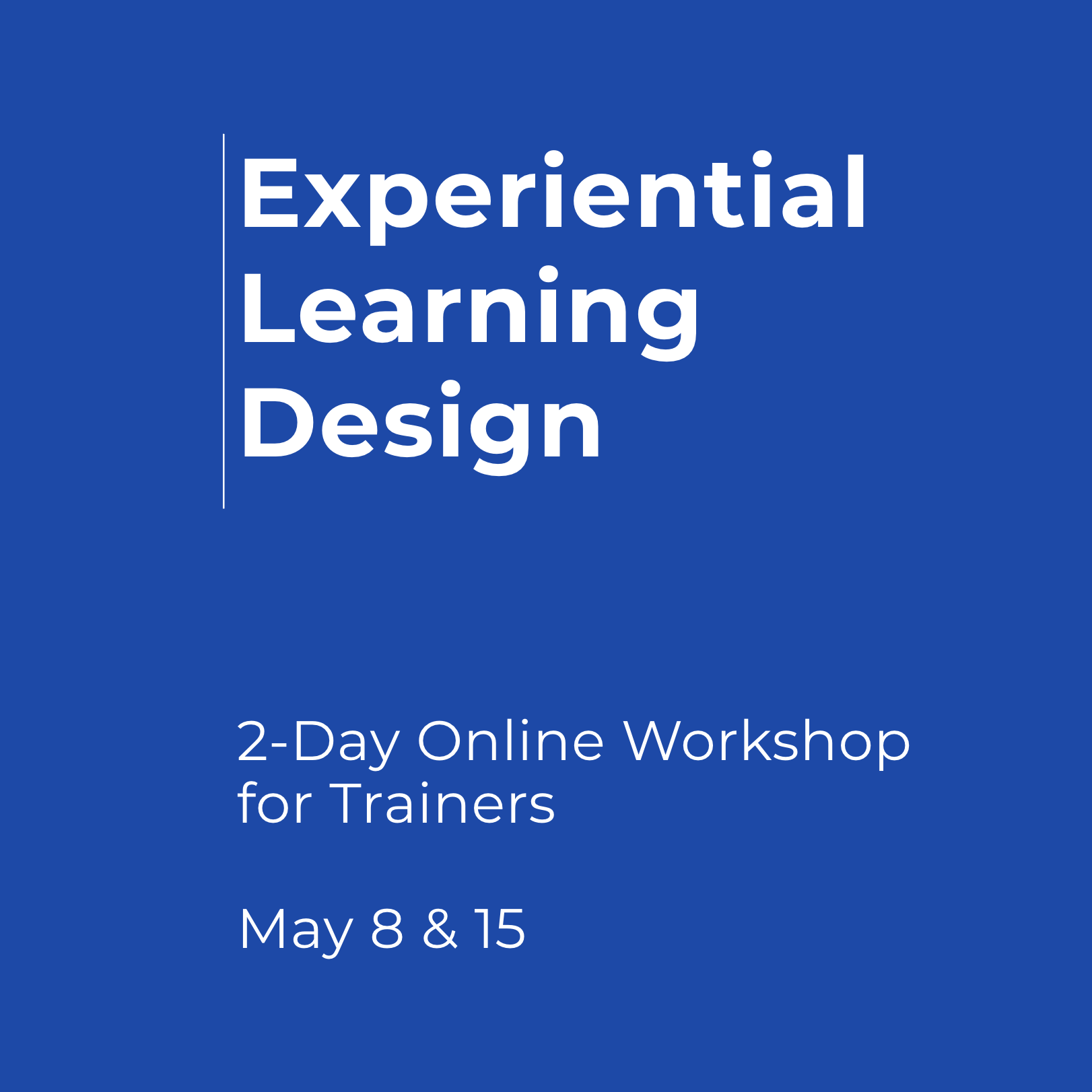 Experiential Learning Design