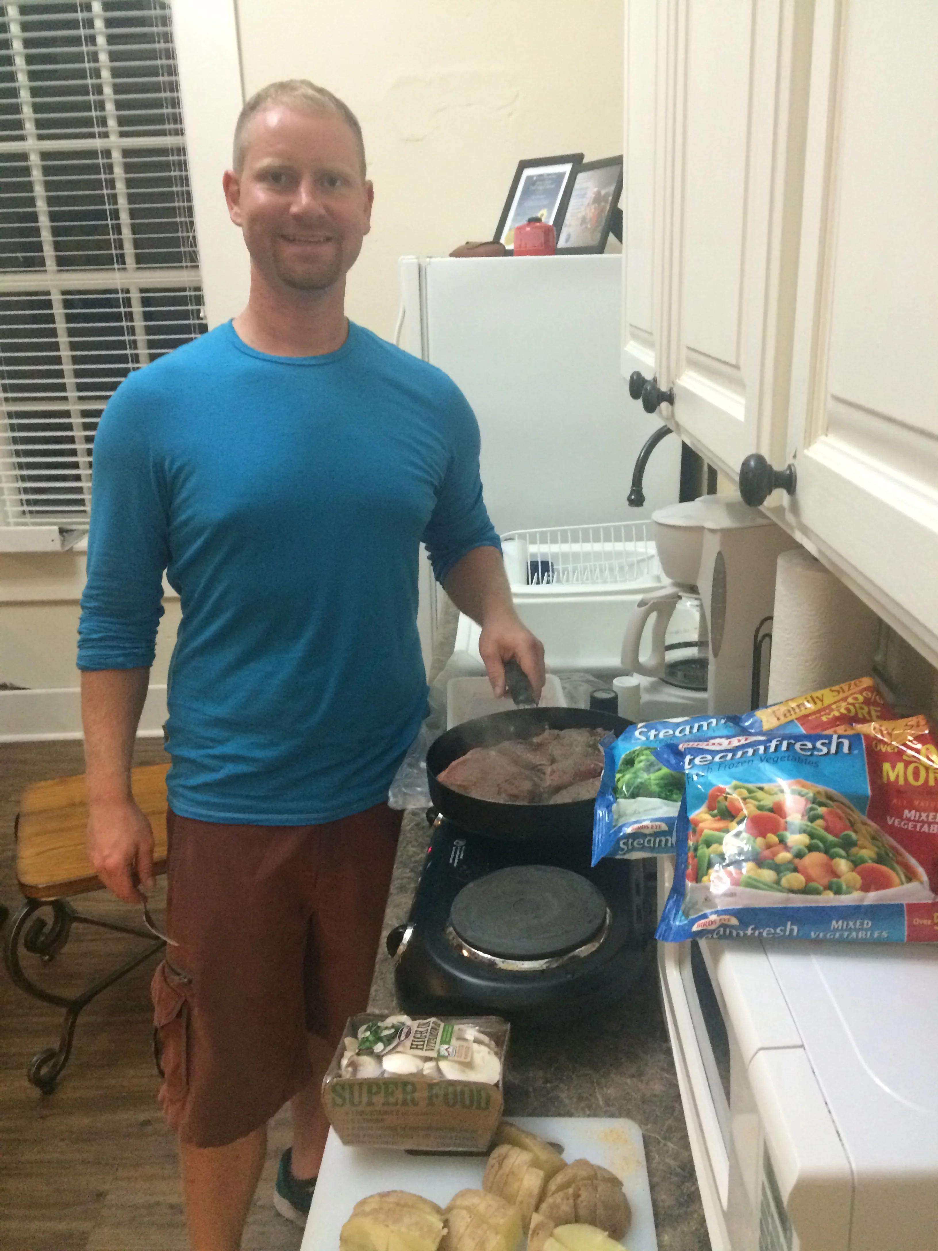 Cooking at Al's Place