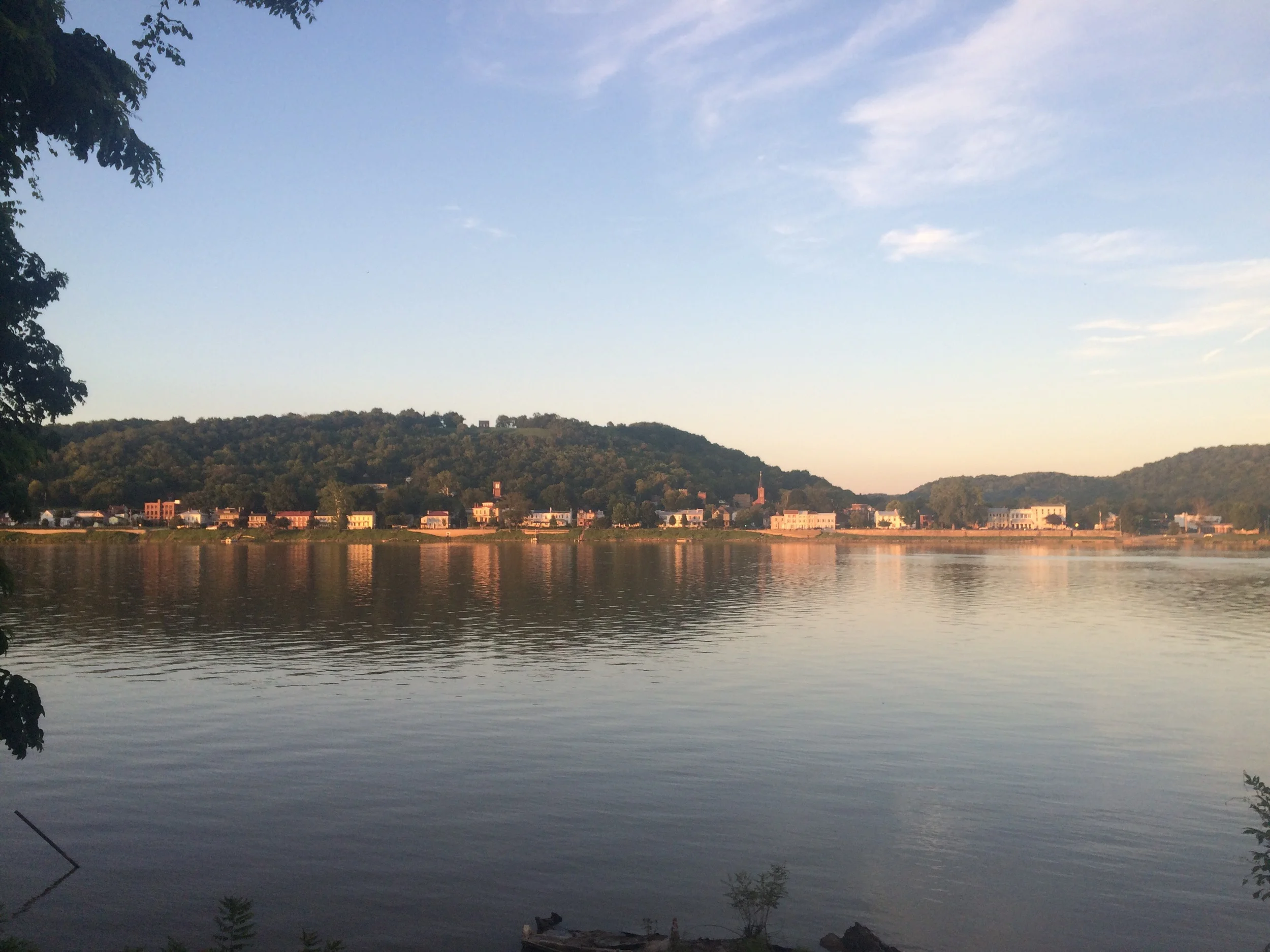 View from my camp site