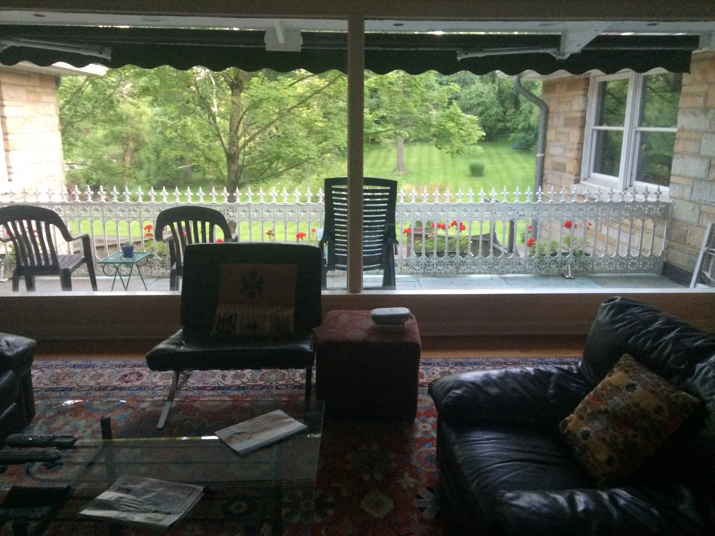 View from the living room