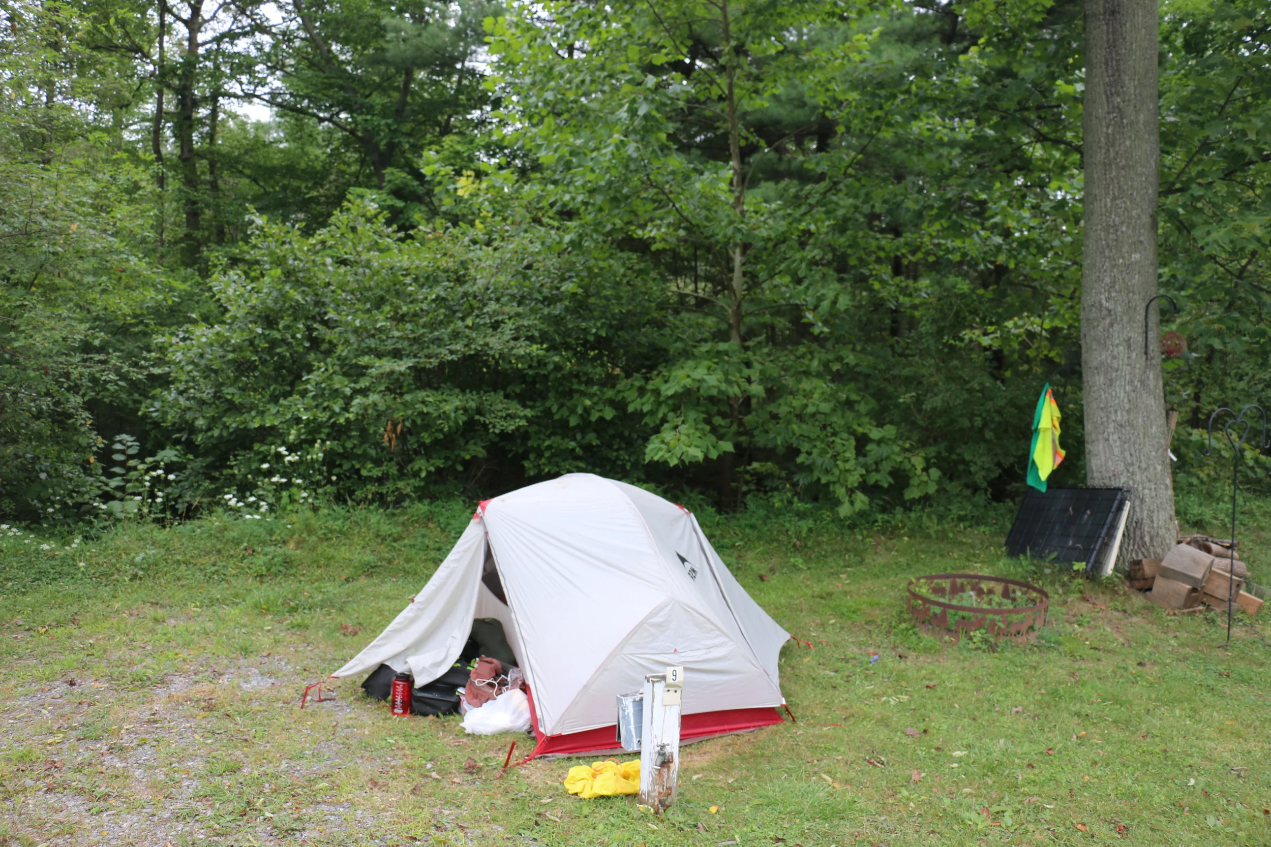 Camping at Grist Mill