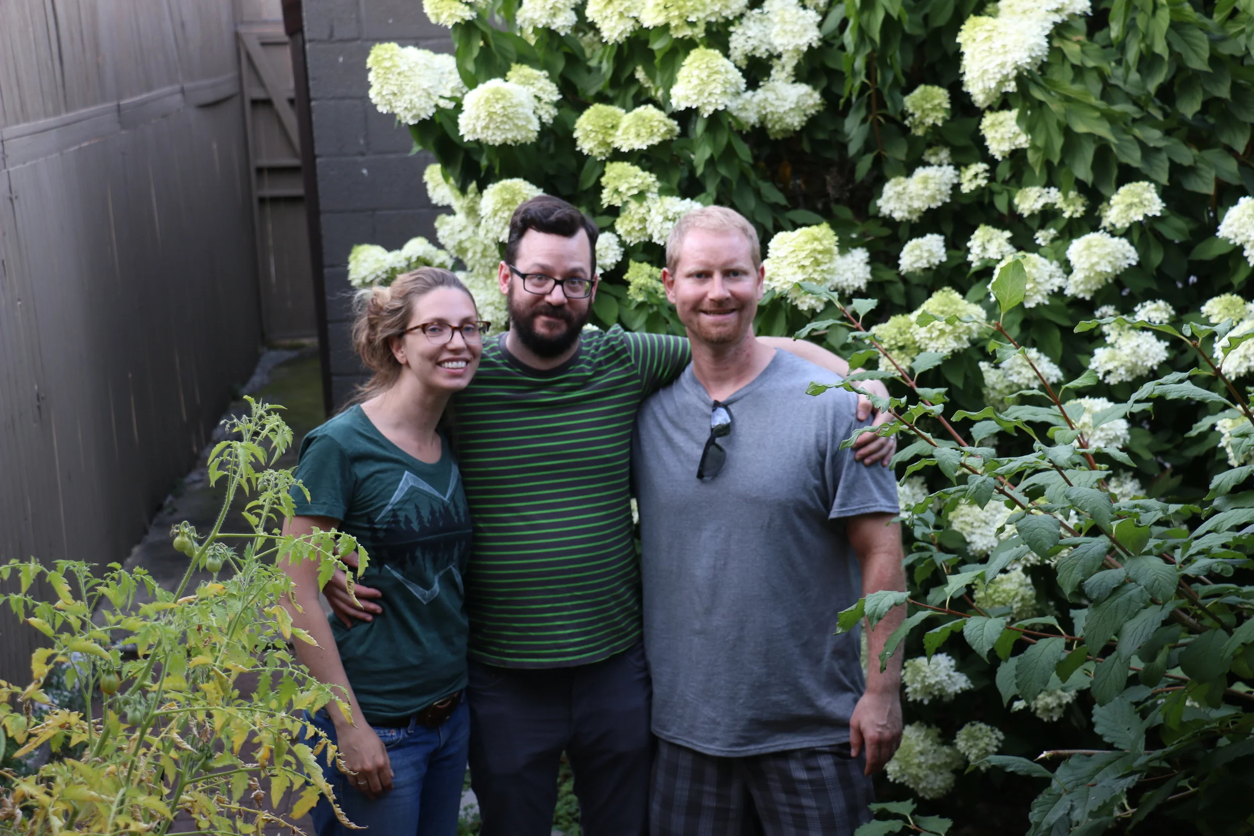 Carrie, Mike, and me