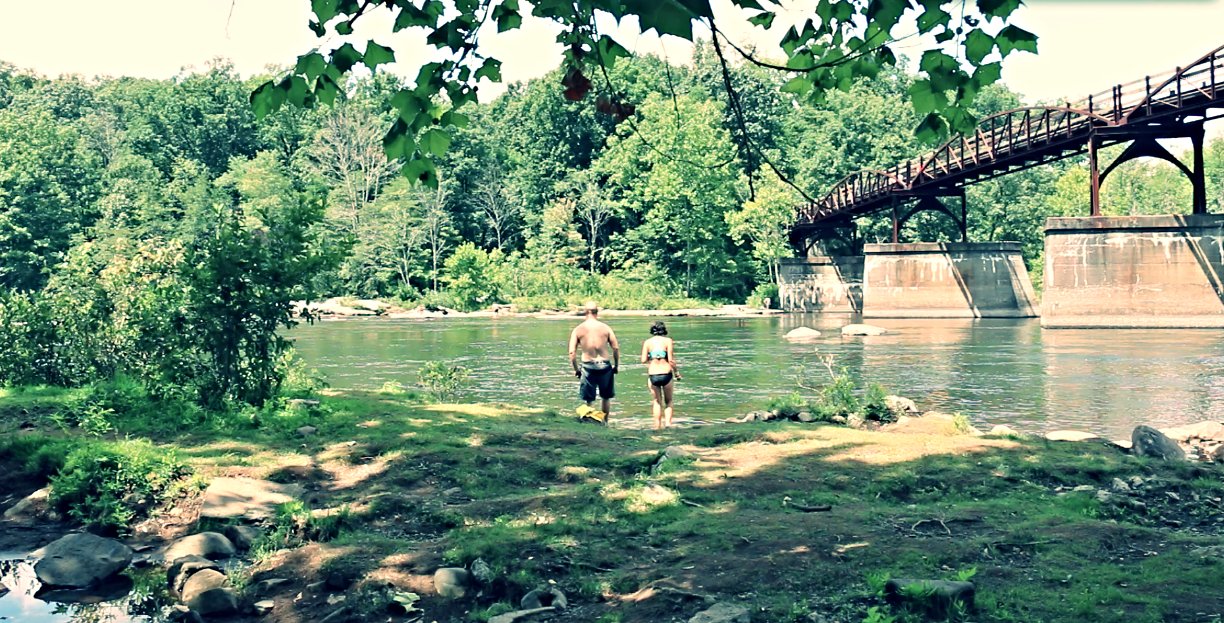 Swimming with Angela