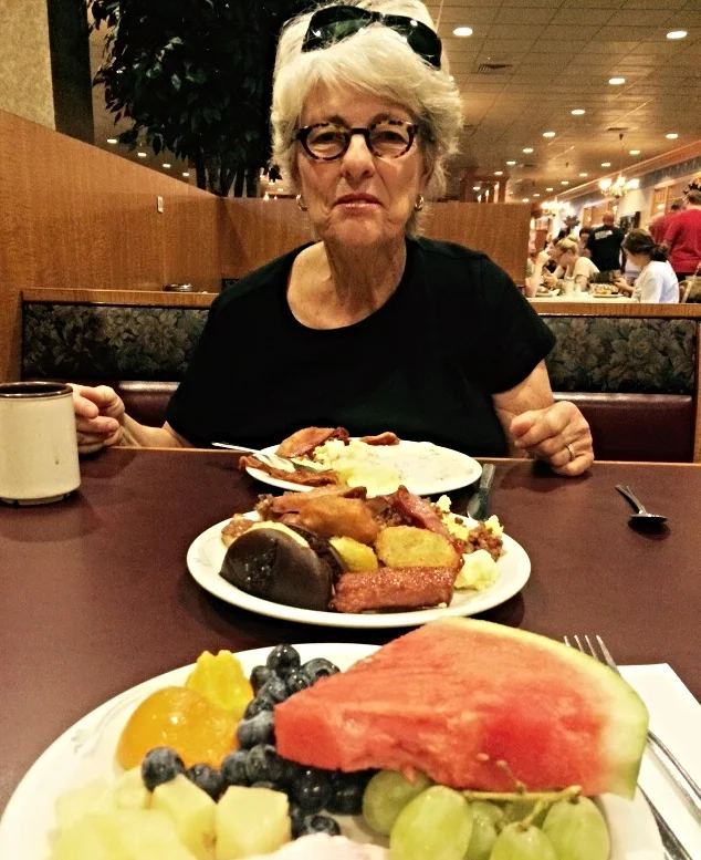 My warmup plates at Shady Maple Smorgasbord