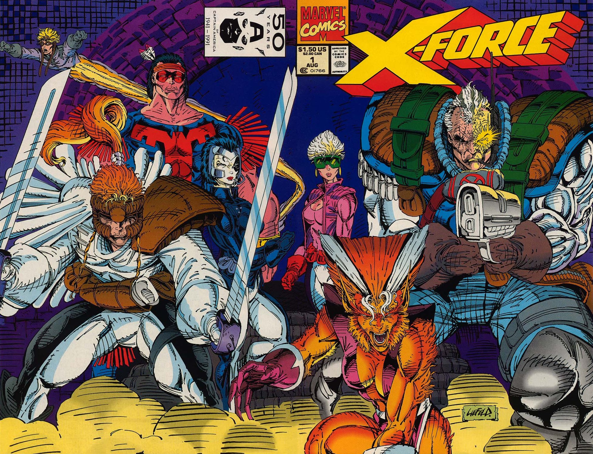 X-Force, armed and tacky