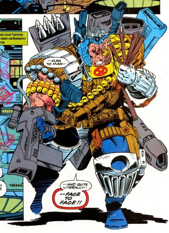 Cable knows how to accessorize, use everything!