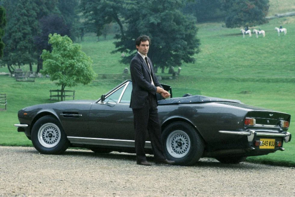 James Bond's Aston Martin.
