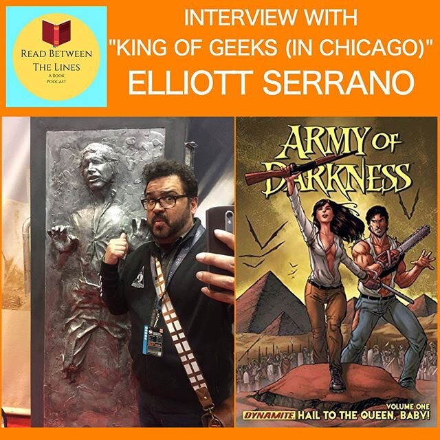 Molly Interviews &quot;King of Geeks (in Chicago)&quot; Elliott Serrano at the Fifth Annual Southgate Media Group Podcast Marathon Live at the Blue Box Cafe in Elgin, IL.

Be sure to follow him on Facebook at @KingofGeeksChicago

You can check out El