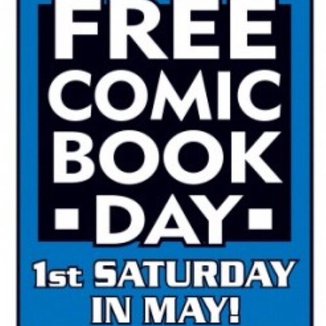 Today is the day!  Get out there and support your local comic book stores by getting free comics and buying something while you're there.  Share pics of your finds with us and tag them #nuffsaidpodcast so we see it.  Have fun!!!! #freecomicbookday #m