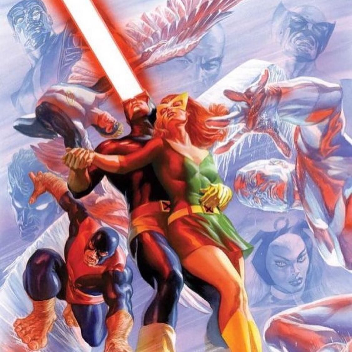 Alex Ross is so amazing! 👏🏻👏🏻👏🏻 #xmen #marvel #alexross #alexrossart