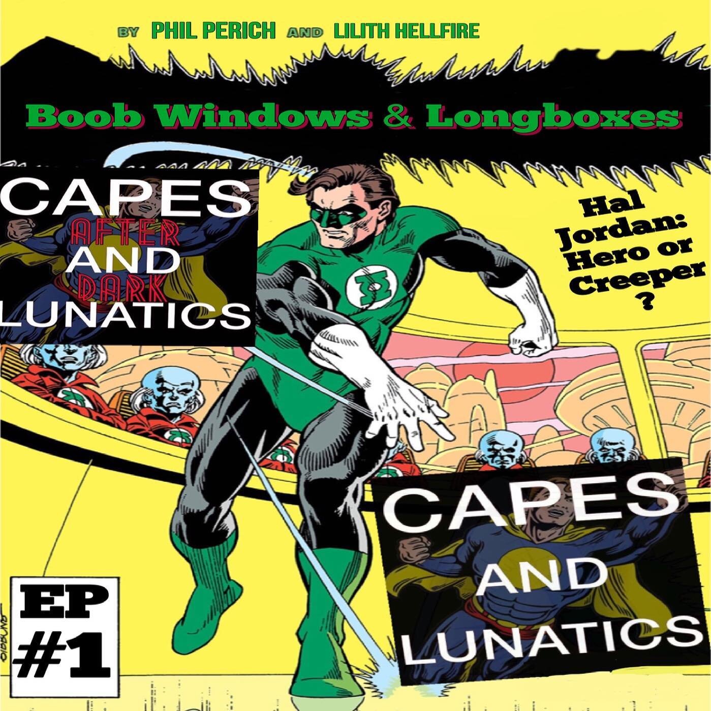 The March #patreon episode is up! Check out Episode 1 of Boob Windows and Longboxes as @nightwingpdp and @lilithhellfire86 review the life and career of #greenlantern #haljordan ! You can listen now for as low as $1. #patreoncreator #dccomics #johnst