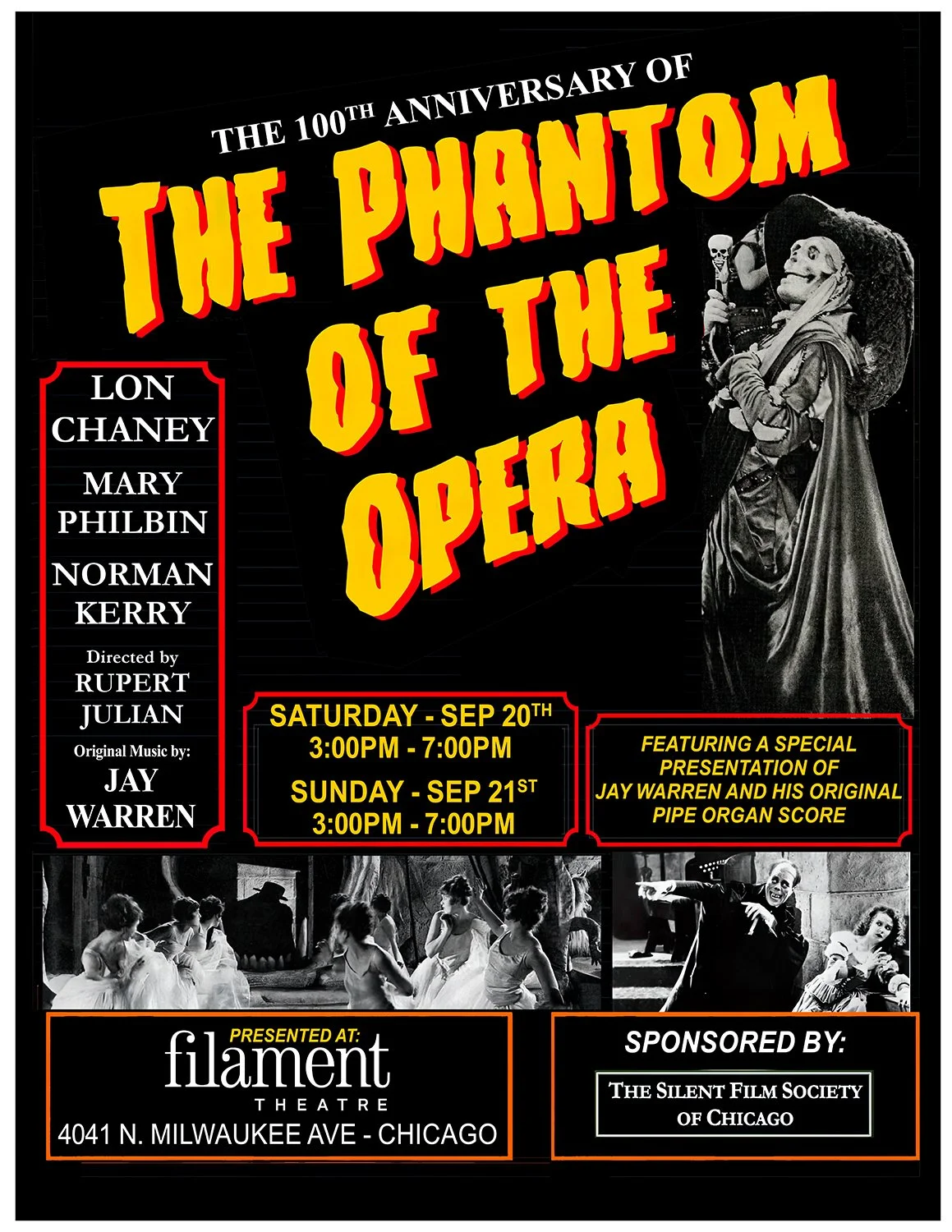 The 100th Anniversary of The Phantom of the Opera