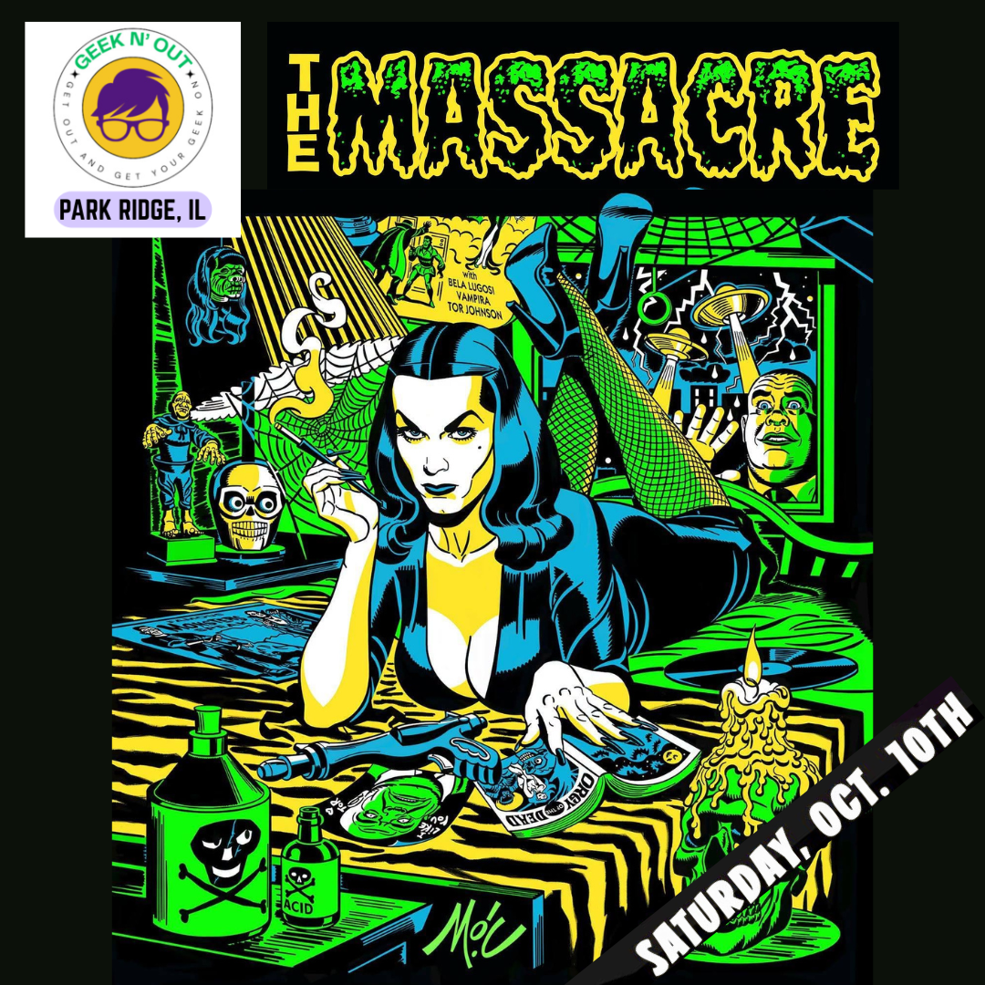 The Massacre Horror Movie Marathon 2025: All-Day Frights at the Pickwick Theatre in Park Ridge