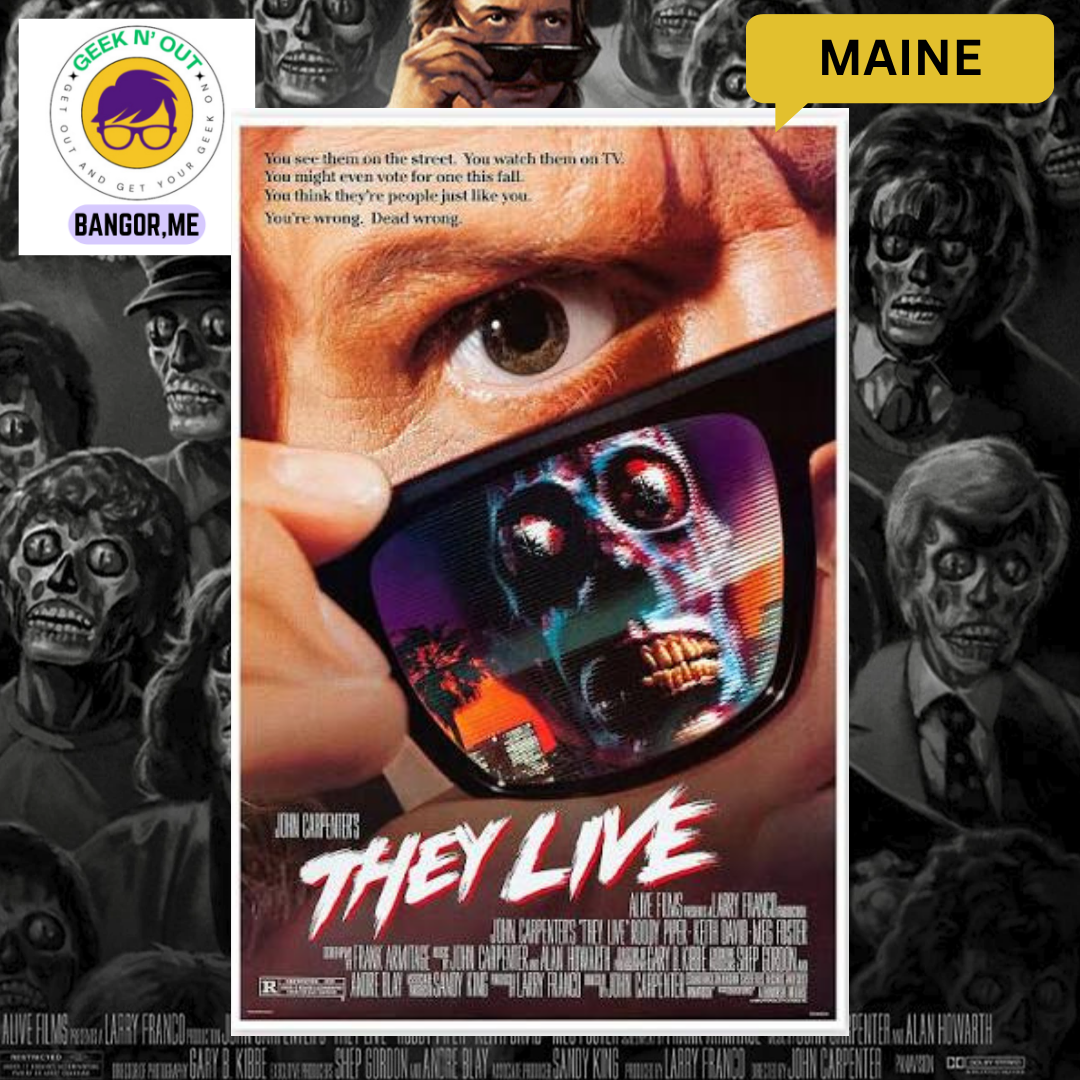 They Live: Free Movie Screening Courtesy of  the Maine DSA at The Emporium