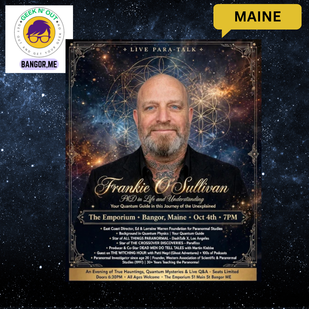 40 Years of Chasing the Unknown: Paranormal Talk with Frankie O’Sullivan