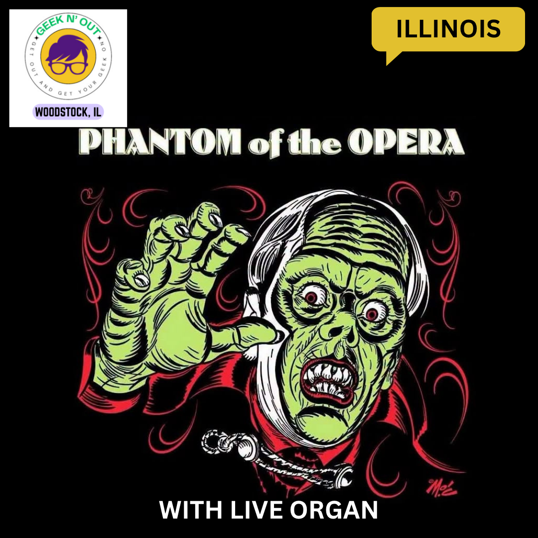 Phantom of the Opera Returns to the Silent Screen with Live Organ at Woodstock Opera House