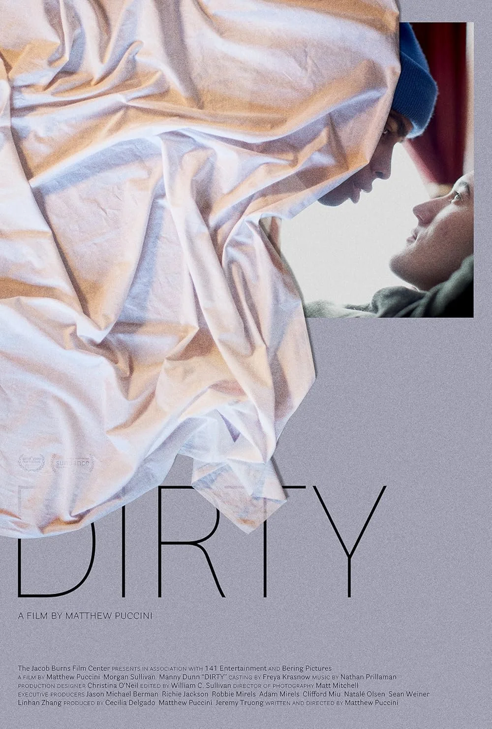 Poster for Dirty, a coming-of-age independent drama short film written and directed by Matthew Puccini.