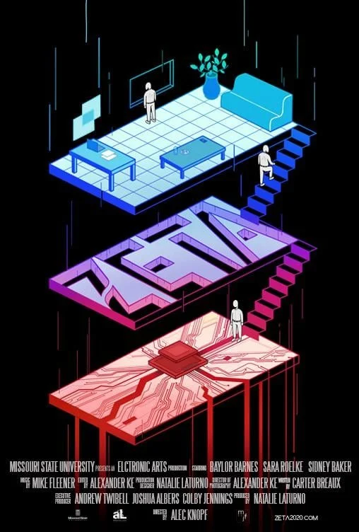 ZETA artificial intelligence science fiction short film