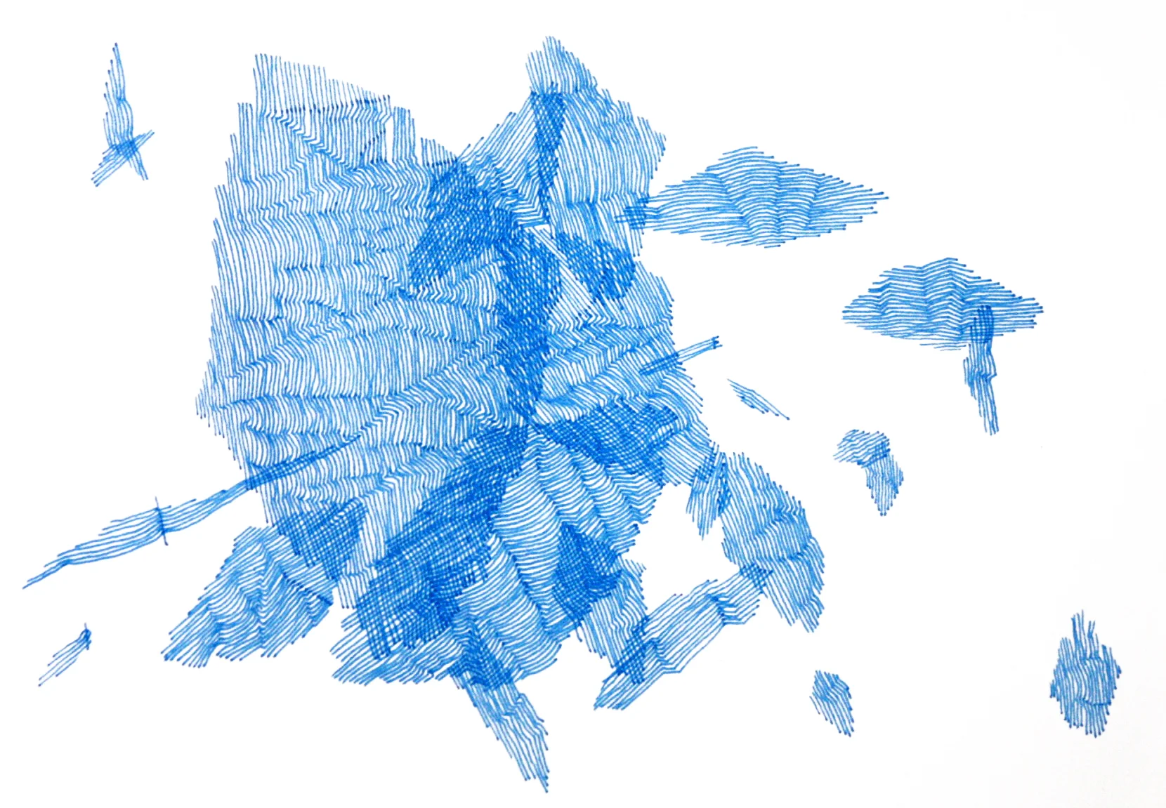 Holly Chambers Untitled Pen Drawing