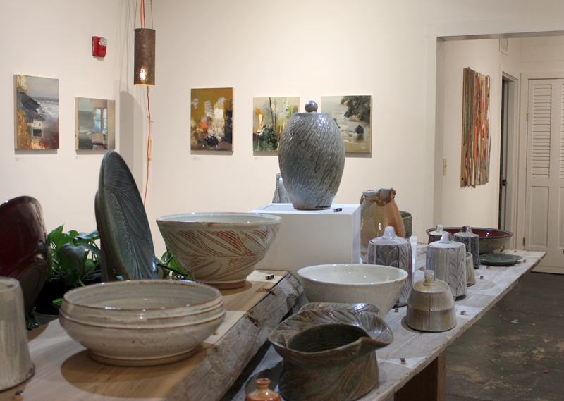 Jeremy Miranda - Oils on panel & Mary Sweeney - Ceramics