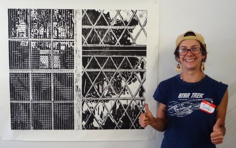 Image courtesy of our great friend Lyell Castonguay during his BIG INK project