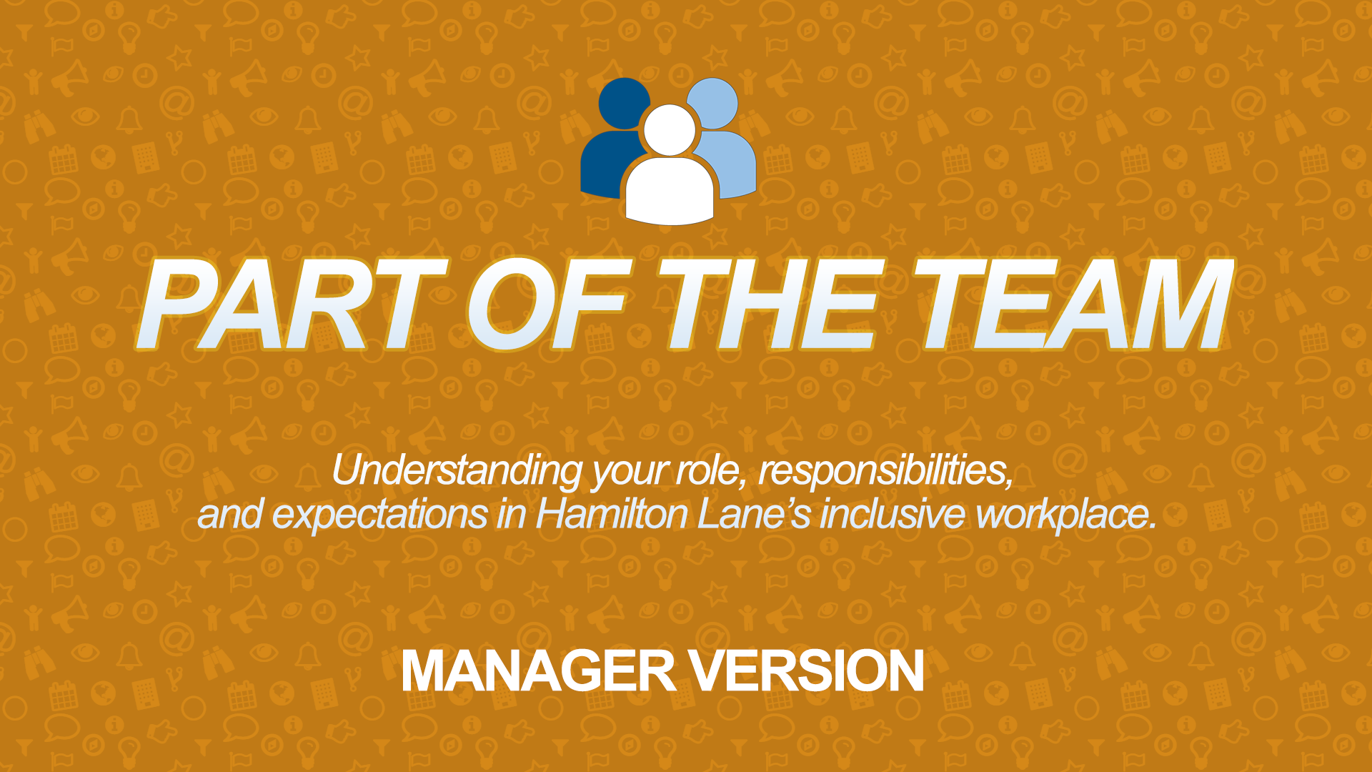 Core Module: Managers