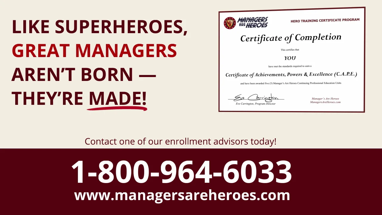 Managers Are Heroes
