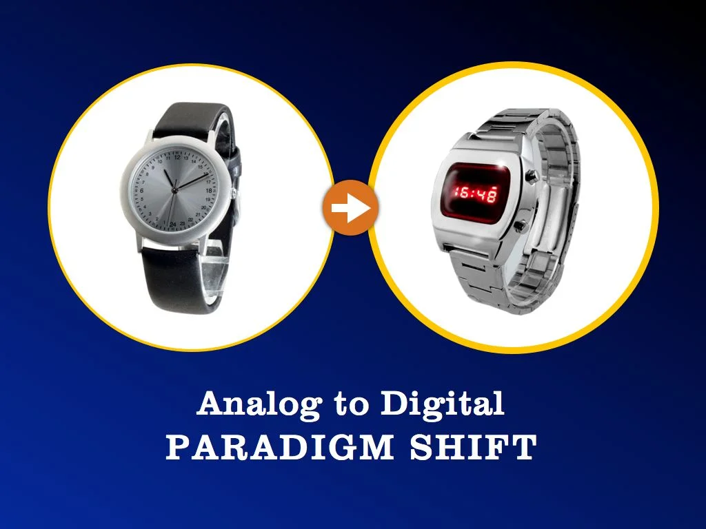 A changing sense of time...
