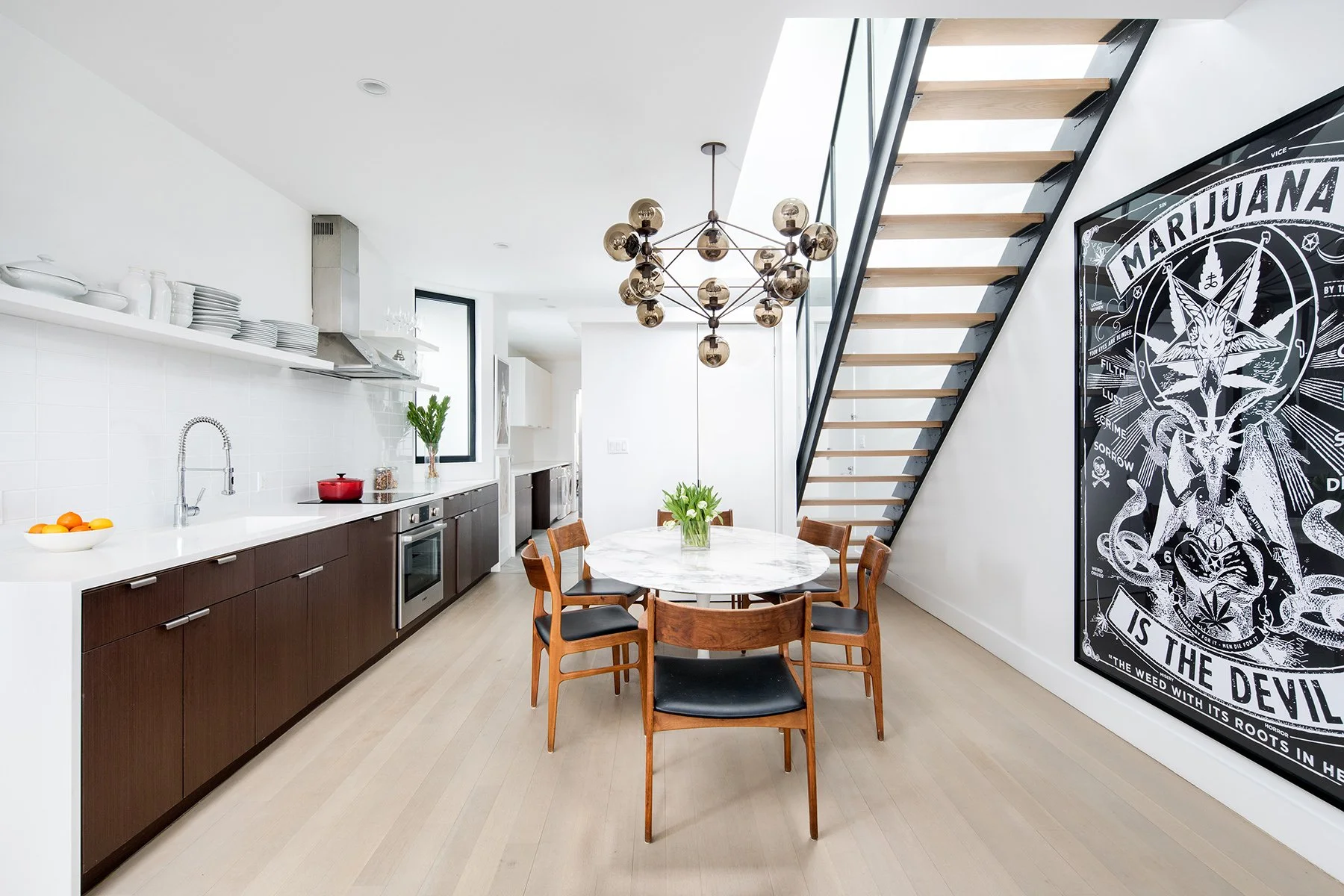 7.	Kitchen staging design refresh by Beth Gibson Interiors Clinton Hill Brooklyn