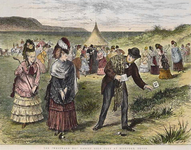 One of the first ladies golf
clubs - Westward Ho!