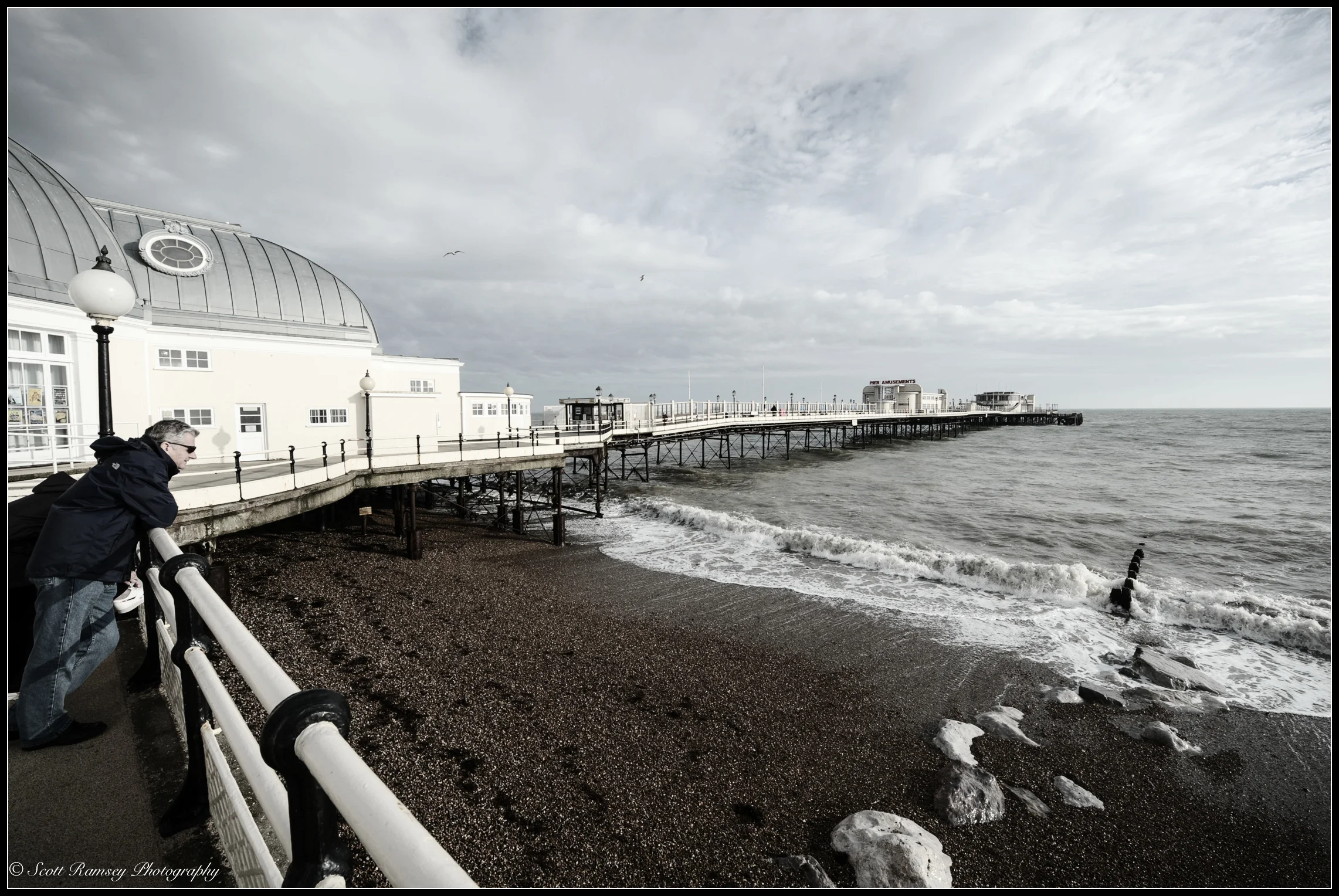 Worthing Pier in West Sussex. I not only wanted to photograph Worthing Pier I also wanted capture the sounds that make the pier special. © Scott Ramsey Photography